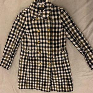 J crew coat size 4